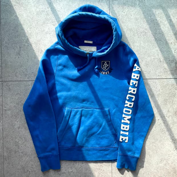 아베크롬비 블루 후디