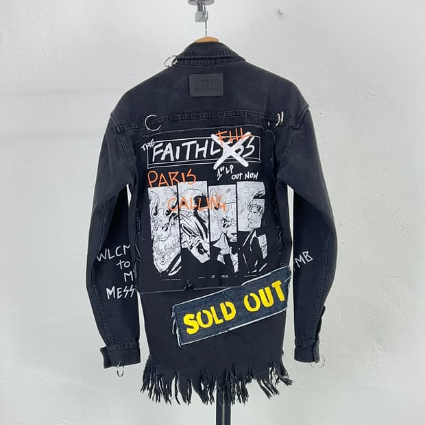 페이스 커넥션 19aw NTMB 에디션 피어스 그런지 타입 데님 자켓