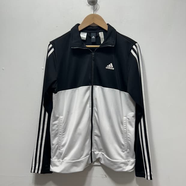 아디다스 투톤 집업 트랙 저지 L /100 