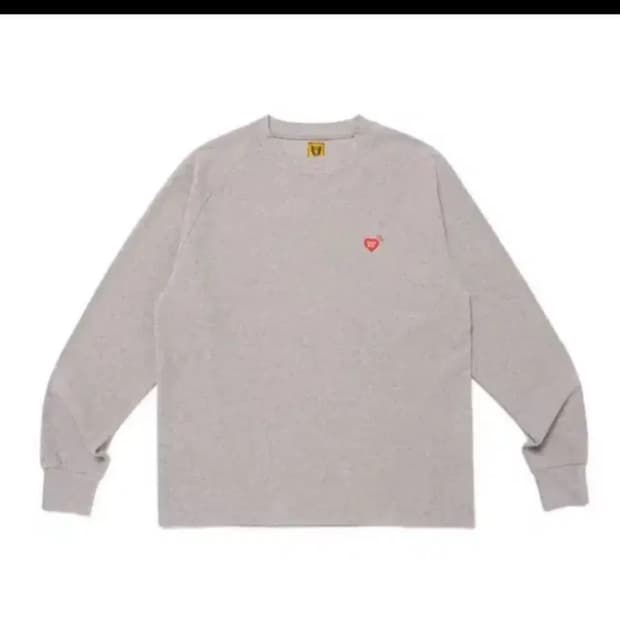 휴먼 메이드 래글런 롱슬리브 티셔츠 화이트 판매