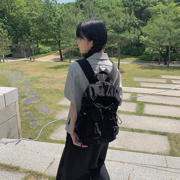 일본빈티지 모리걸 백팩 하구미 카모메산장 애니원모어 지구네 모리노가토