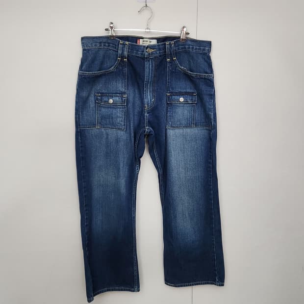 리바이스 38인치 램블러진 청바지 데님팬츠