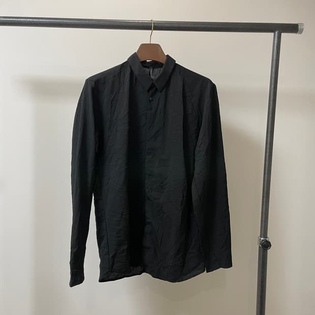 (M) Transit 트랜짓 크링클 울 린넨 셔츠