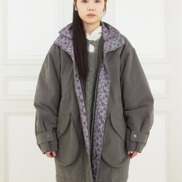 콜로신스 필드 자켓 차콜 새상품