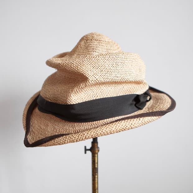 PAUL HARNDEN CRUSHED HAYMAKER STRAW HAT
