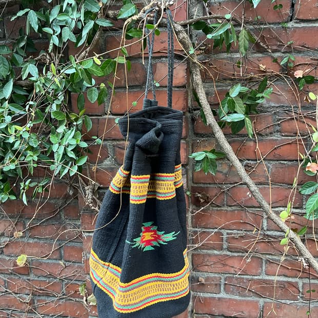 블랙 나바호 포인트 백팩