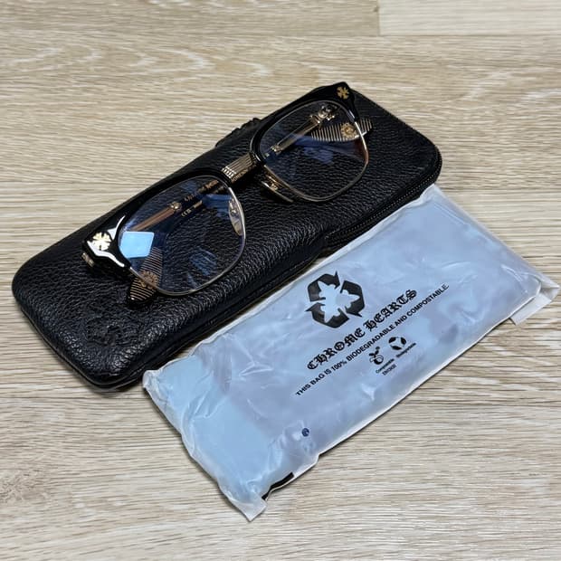 [S+급/53mm] 크롬하츠 보넨노이슈어 2 안경 블랙/골드