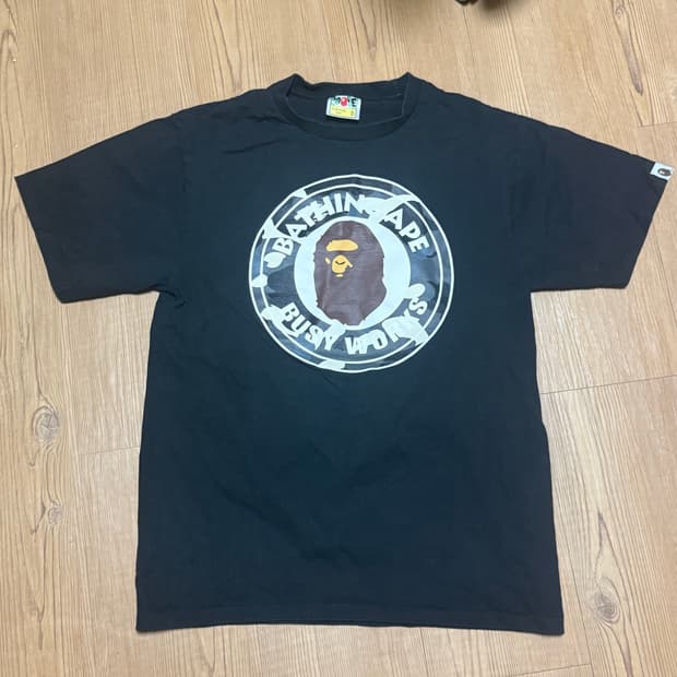베이프 Busyworks 프린팅 반팔티셔츠