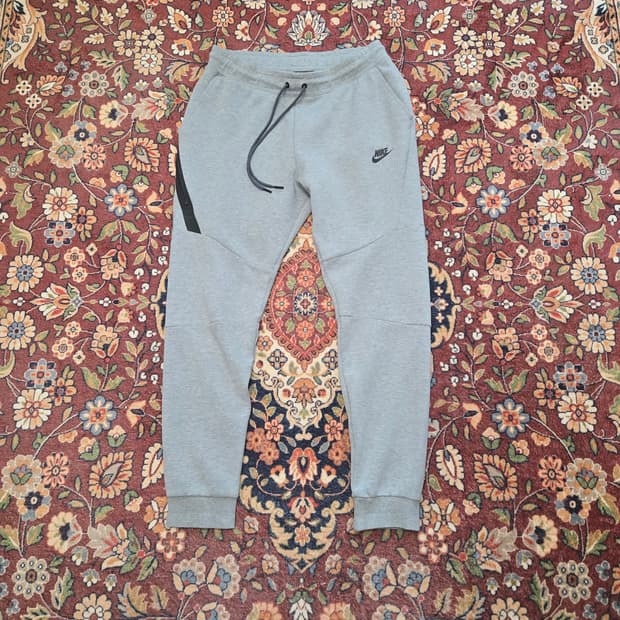 [M] 나이키 테크 플리스 조거 팬츠 그레이 