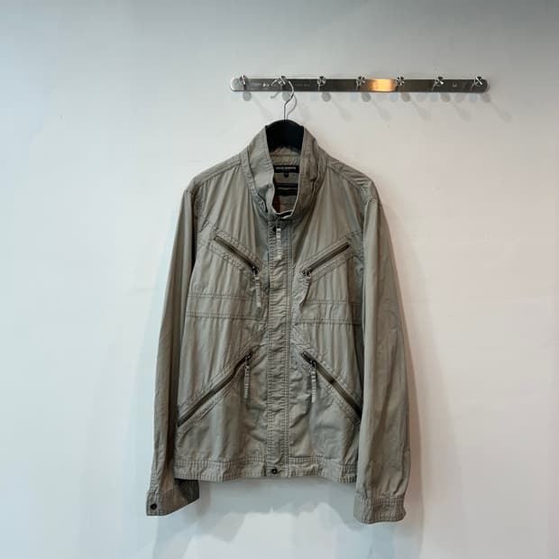 Hideaways 지퍼 디테일 자켓