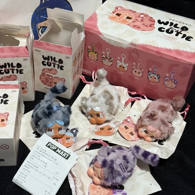 팝마트 크라이베이비 표범냥이 와일드벗큐티