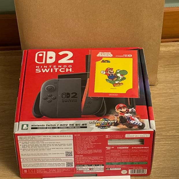 미개봉 새상품) 닌텐도 스위치 2 마리오카트월드 에디션
