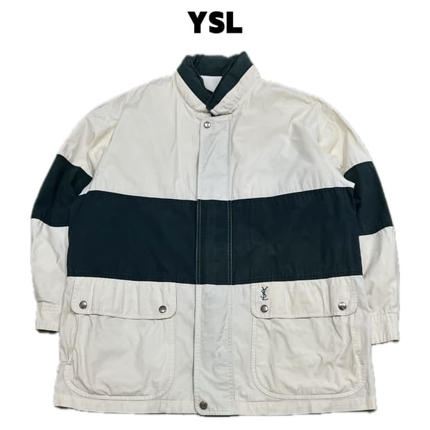 YSL 입생로랑 빈티지 사파리 자켓