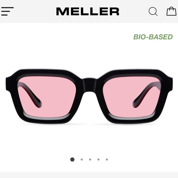 meller 핑크 렌즈 선글라스 새상품