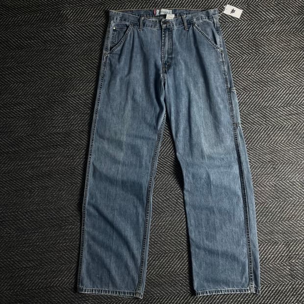 리바이스 USA og 신치백 데님 워크 팬츠o 2751