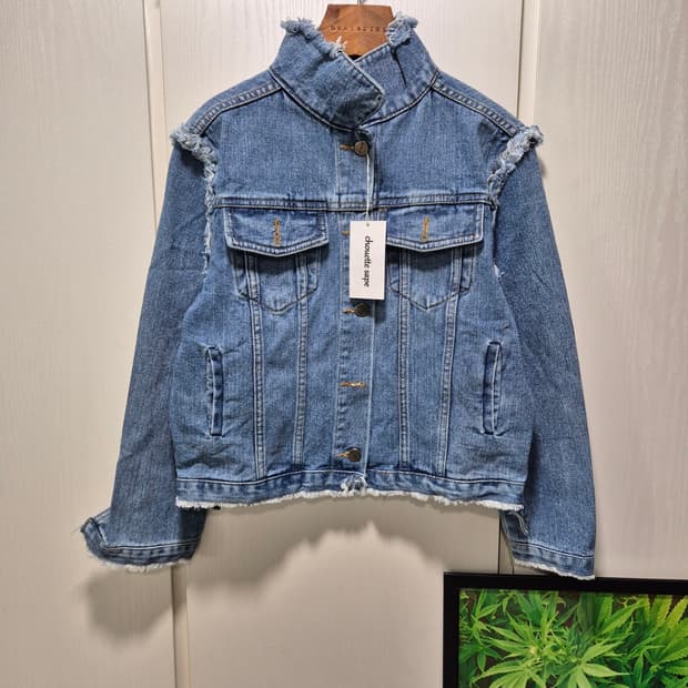 (세일)(새상품)슈에뜨사페 데님 자켓 무신사입점브랜드