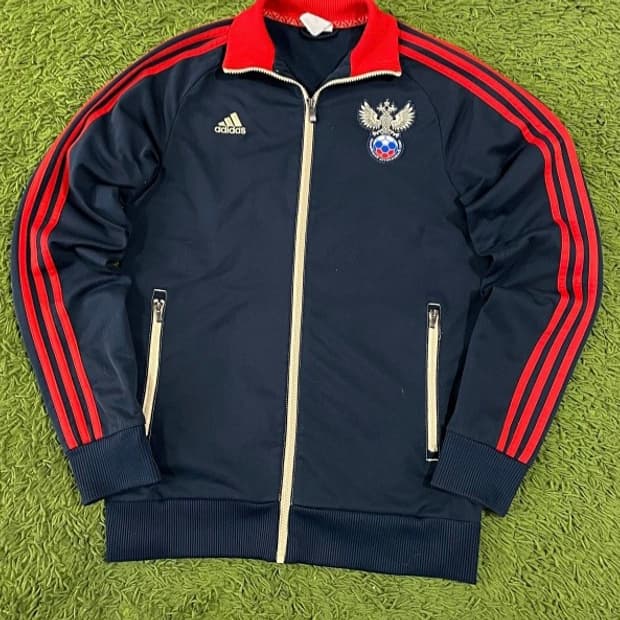 아디다스 러시아 네이비 레드 트랙탑 져지집업 90~95