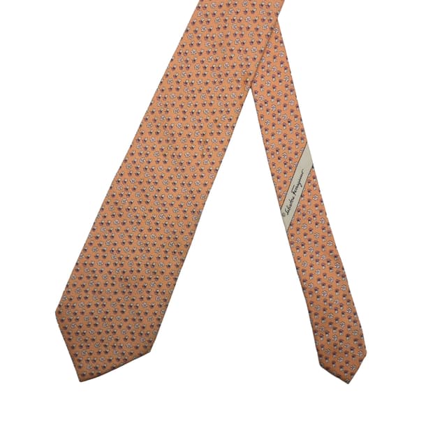 페라가모 실크 넥타이 [BCF10803_0017-05]