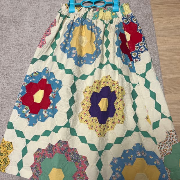 Vintage Patchwork skirt 