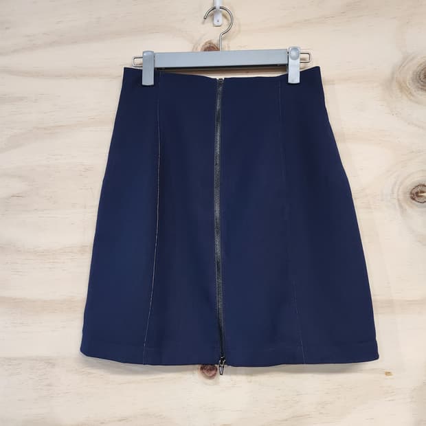 518) 앤모어 집업 스커트