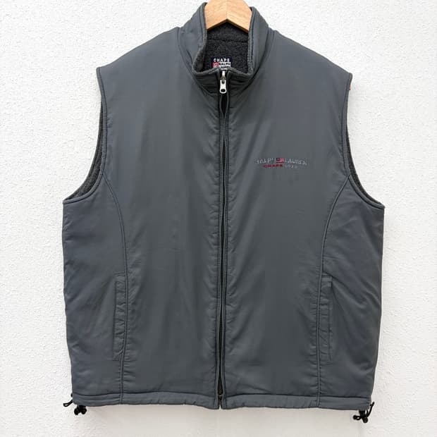 Chaps 랄프로렌 리버시블 플리스 패딩 베스트