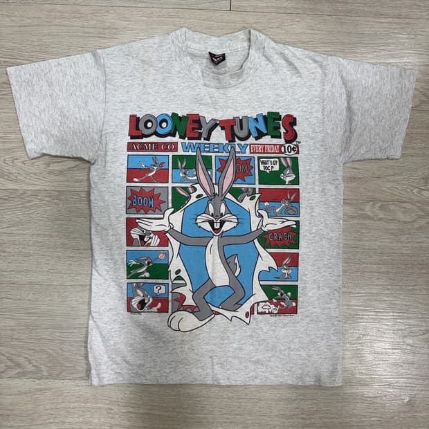 90s 루니툰 벅스버니 반팔 티셔츠