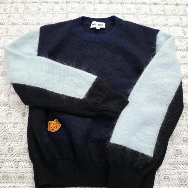 겐조 컬러블록 니트 55