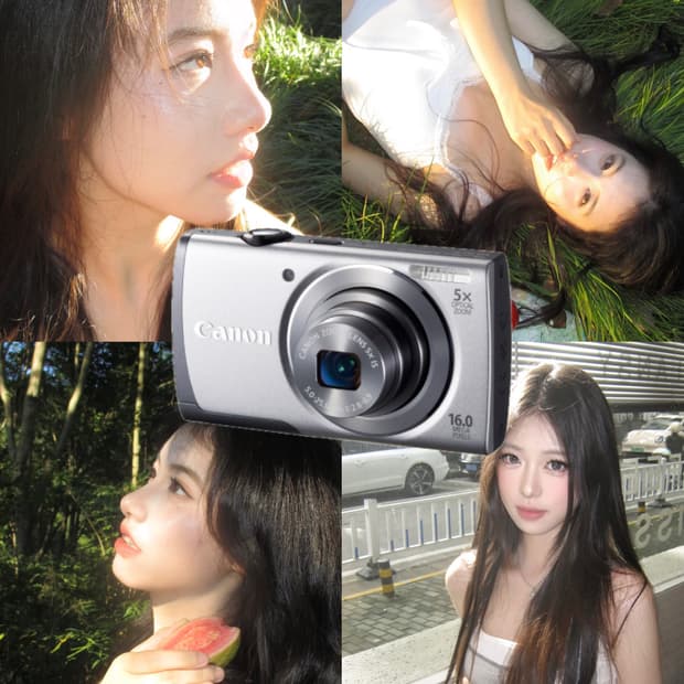 최신형!인기) canon powershot a3500 빈티지디카