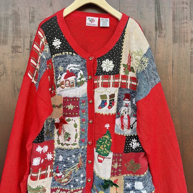  홀리데이(크리스마스) 가디건
