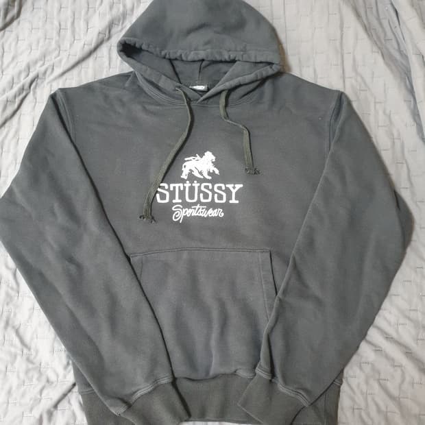 스투시 라이언 후드티 