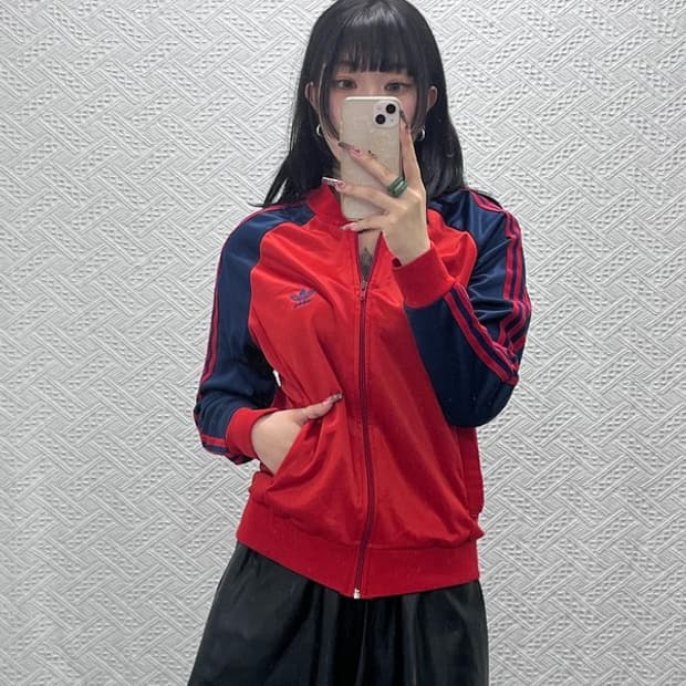 아디다스 USA 희귀 레트로 80s ATP키롤란 져지집업 S C12021