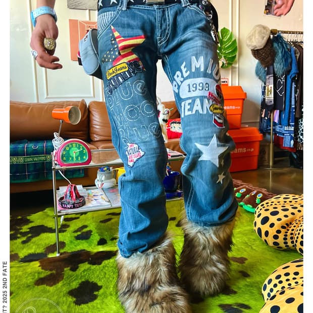 90-00s BLUE MOON BLUE Japan Denim Pants