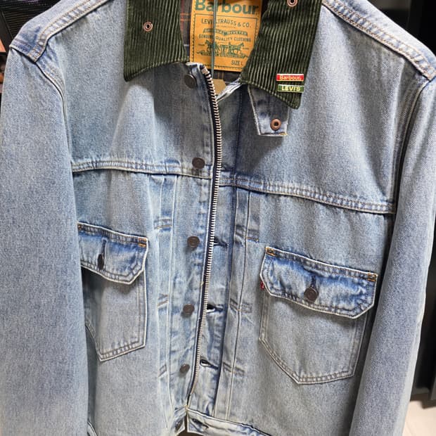 비버 리바이스 데님자켓 L