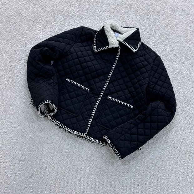 XS ABCHIC BY AB 퀄팅 자켓 0407E1