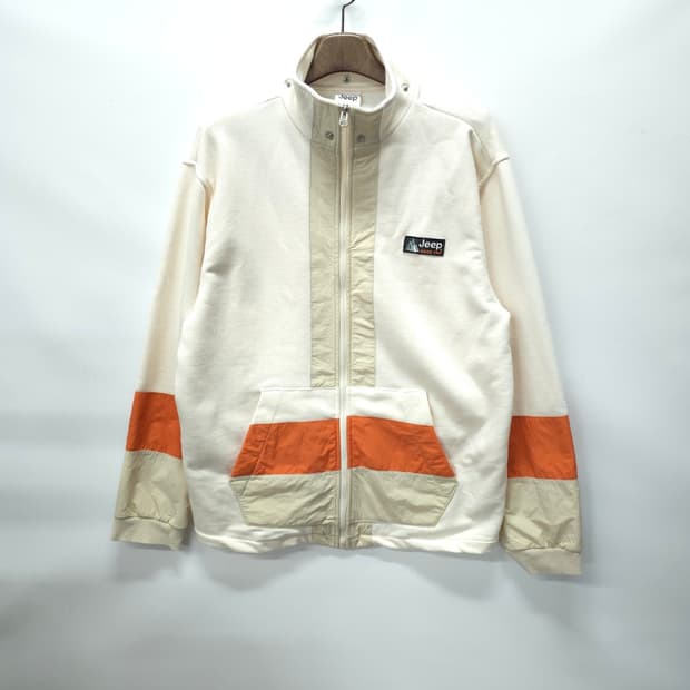 지프(JEEP) 스웨트 나일론 믹스집업 (105~110)