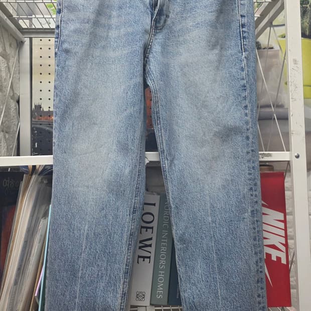 솔리드옴므 남성청바지 30 연청 스트레이트  데님팬츠  MM93