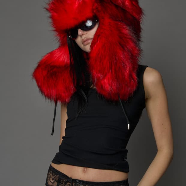 [구매글] 나밀리아 트루퍼 퍼 햇 레드