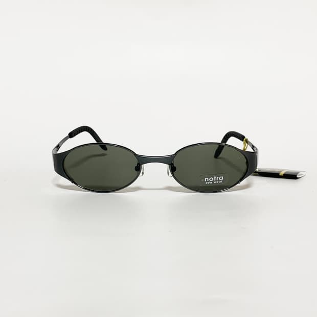 947 데드스탁 메탈그레이 y2k 오벌 고글 스포츠 선글라스 실버 메탈