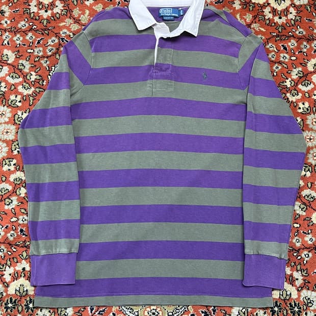 [L] 폴로랄프로렌 바이올렛 카키 럭비티