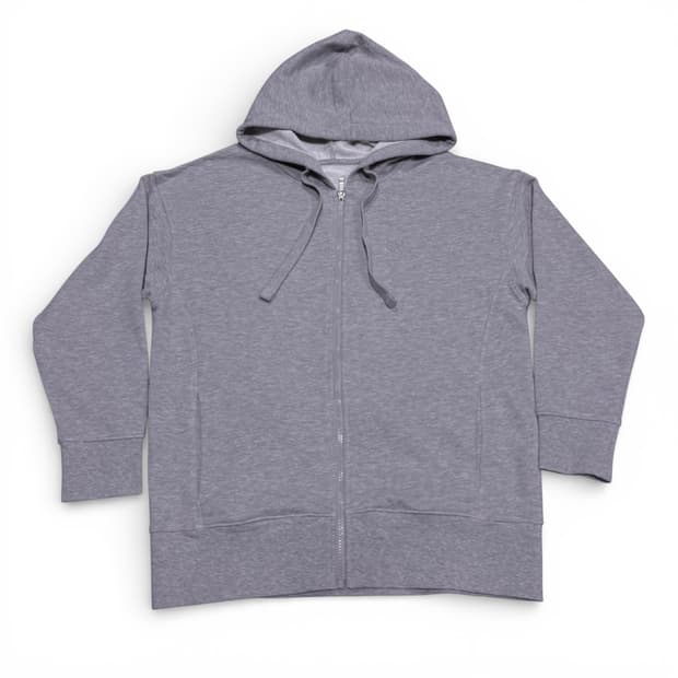 우먼 지오송지오 그레이 후드집업