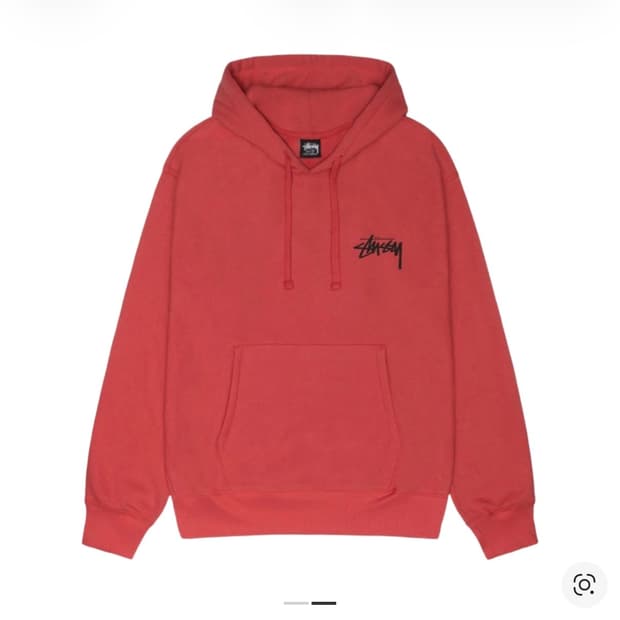 스투시 클래식 닷 후드 페퍼