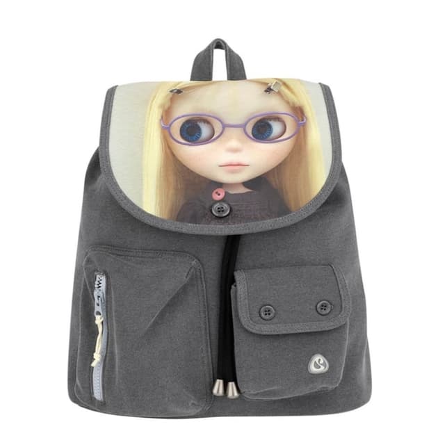 코이세이오 X 브라이스돌 피그먼트 다이드 백팩 차콜