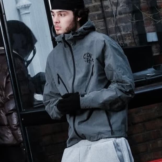 [새상품]최저가Mertra 모노그램 쉘 자켓 슬레이트