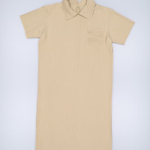 실측확인 미미씨엘 롱 플리츠원피스 0317H1