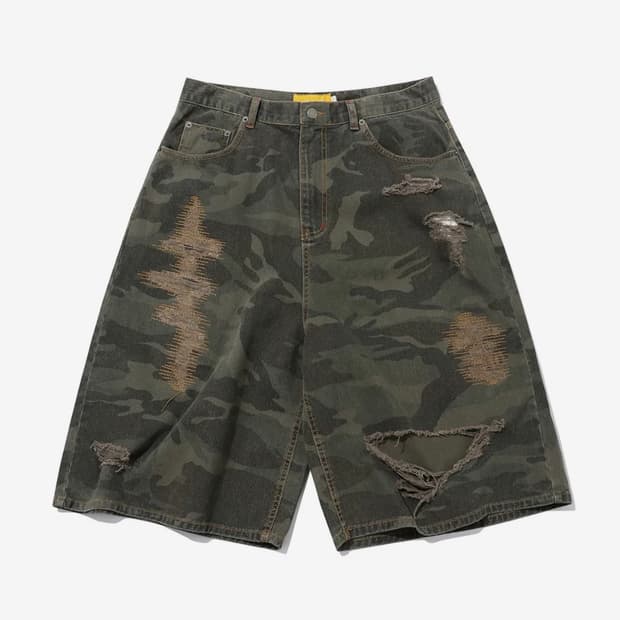 메인부스 디스트로이드 카모 숏츠 버뮤다 1사이즈 남녀공용