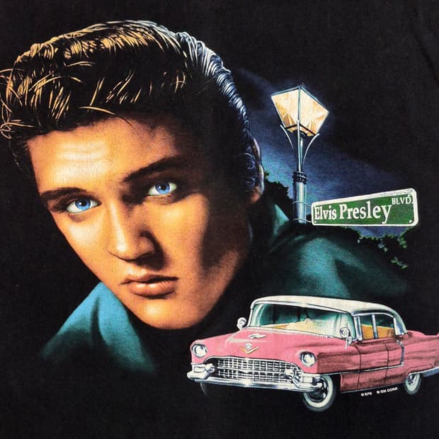 99s
ELVIS PRESLEY VINTAGE T-SHIRT
[M]