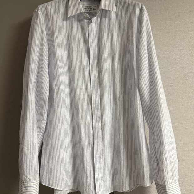 Martin margiela 13ss stripe shirt