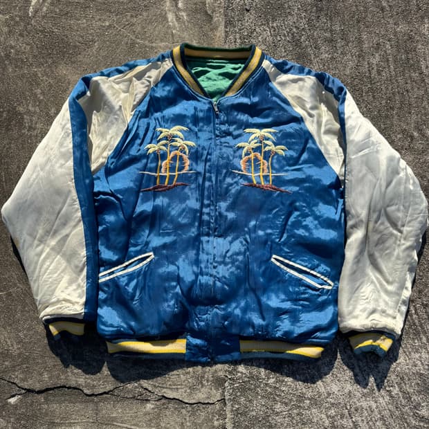 [M~L] Silver stone 양면 누빔 스카쟌