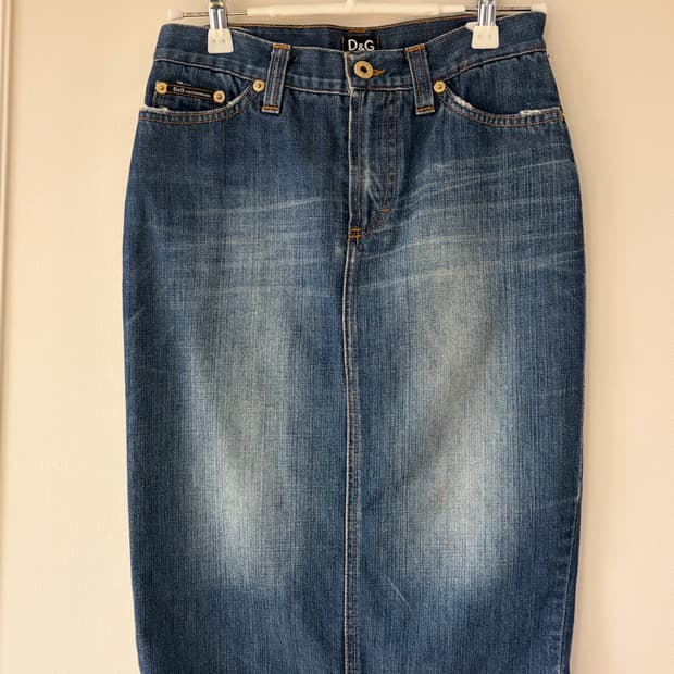 D&G 돌체앤가바나 청치마 빈티지
