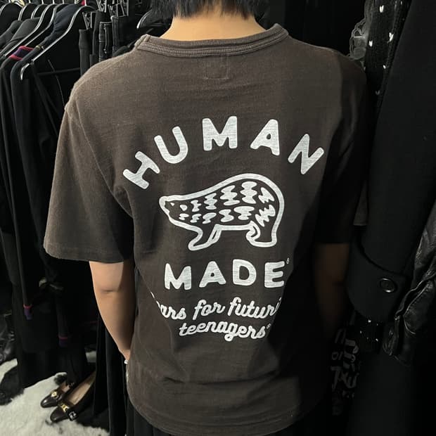 Human Made 백 로고 티셔츠